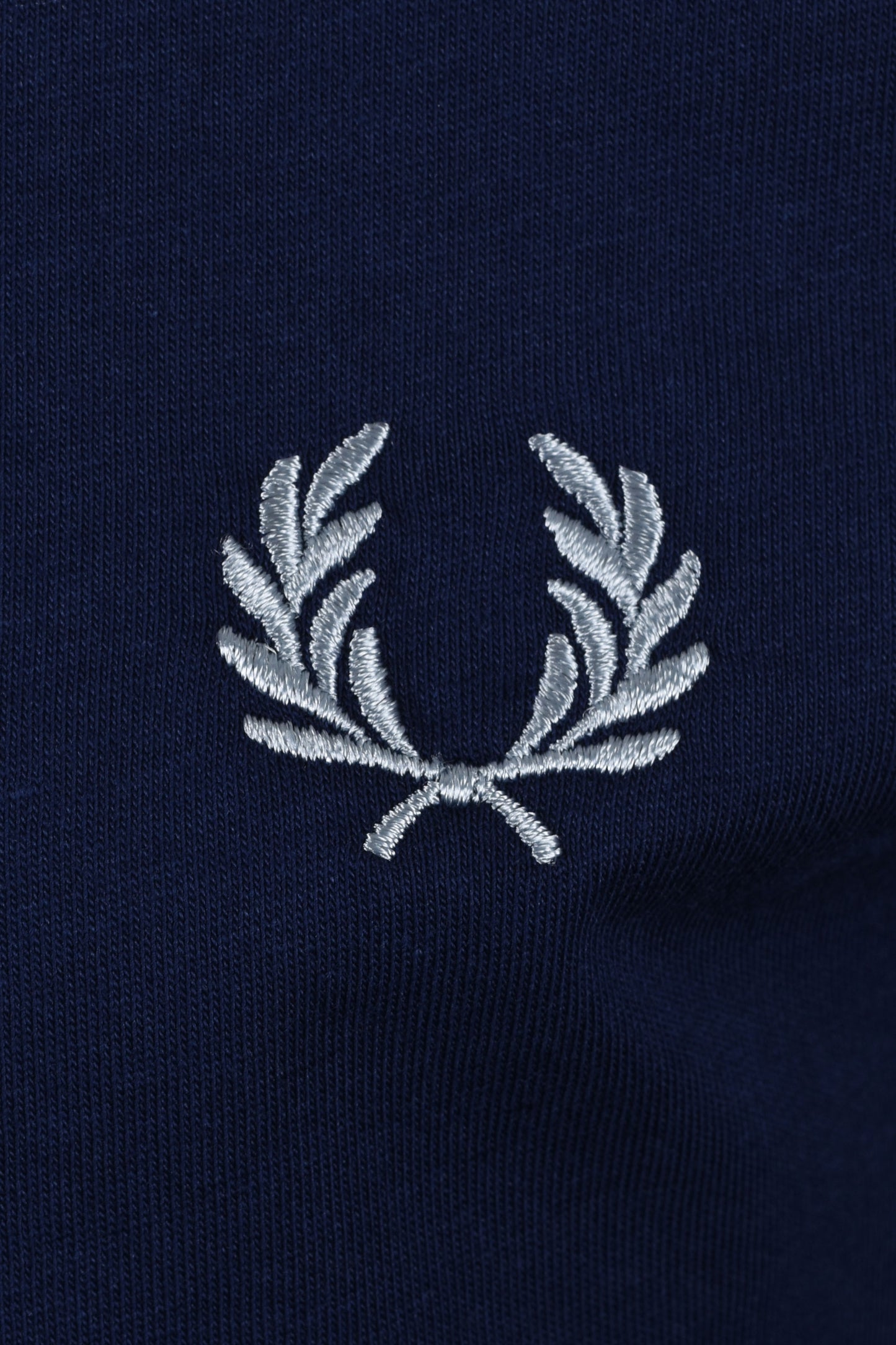 FRED PERRY TWIN TIPPED TSHIRT FRENCH NAVY/GOLD/BLUE