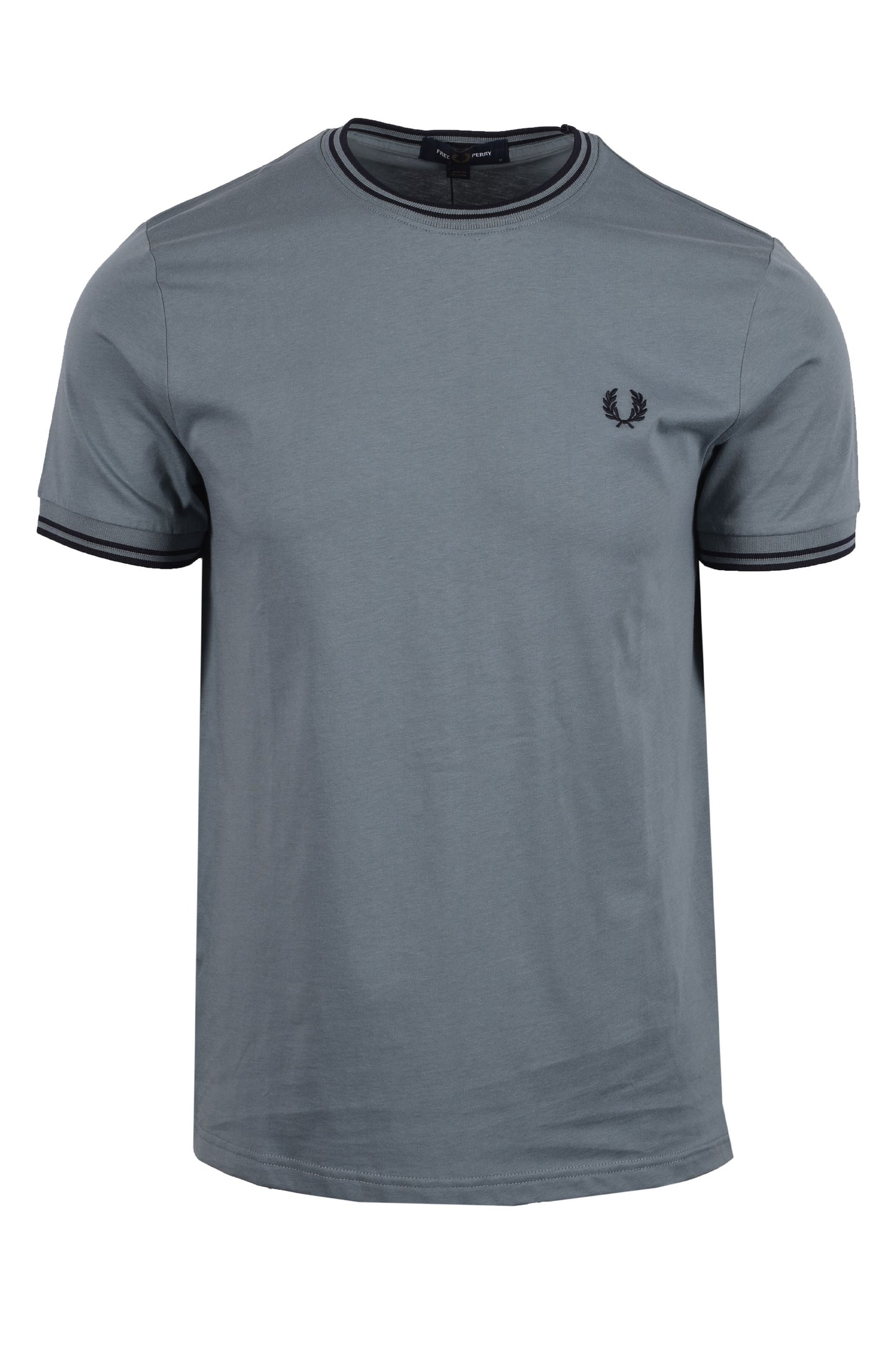 FRED PERRY TWIN TIPPED T-SHIRT STOCKPORTBLU/NAVY