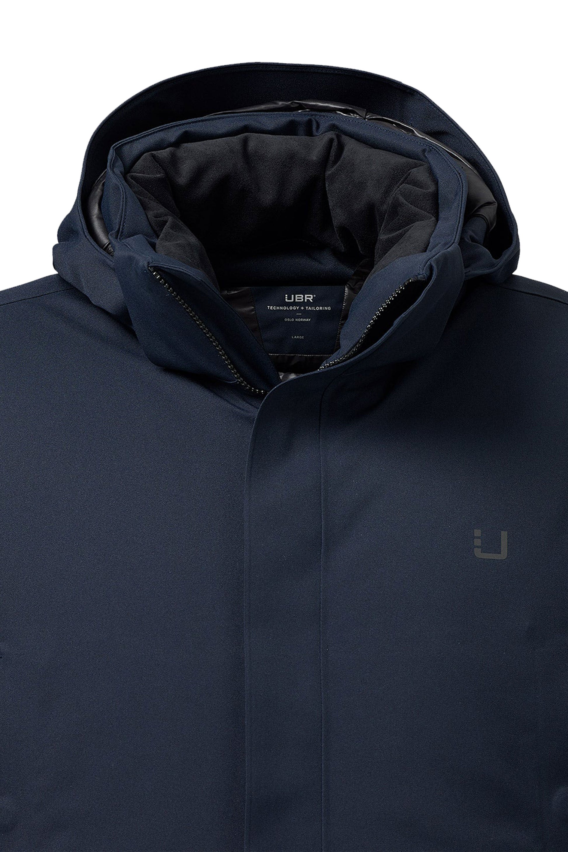 UBR REDOX PARKA D JACKET NAVY Ubr Michael Stewart Menswear  Jackets