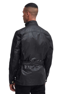 Barbour International Union Jack Jacket Black Barbour International