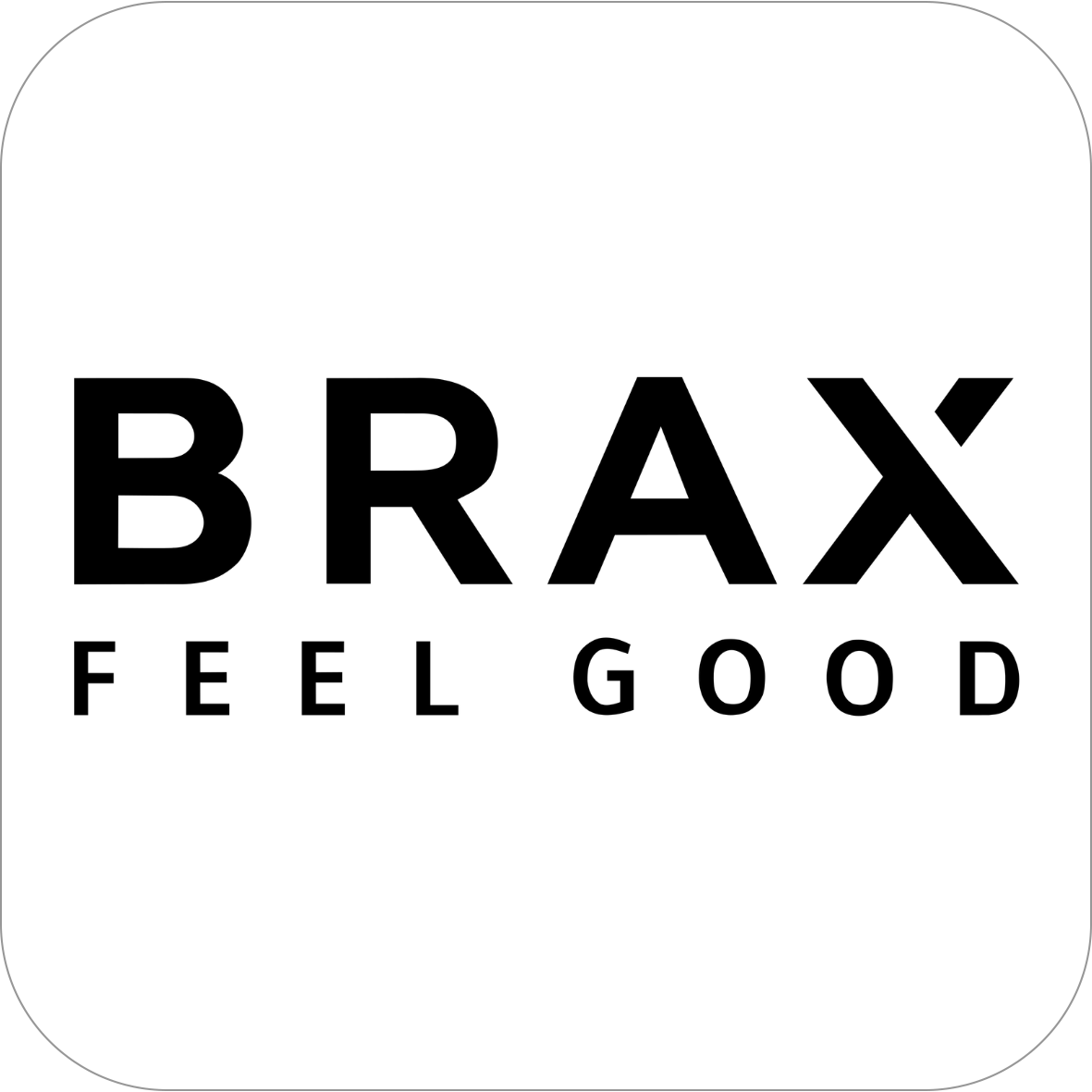 Brax jeans and Brax chinos feel good logo