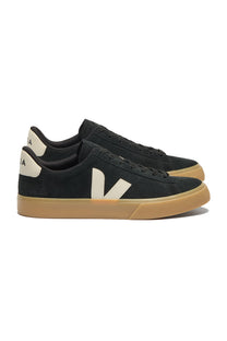 VEJA CAMPO SUEDE TRAINER BLACK/PIERRE/NATURAL Veja Michael Stewart Menswear  Trainers