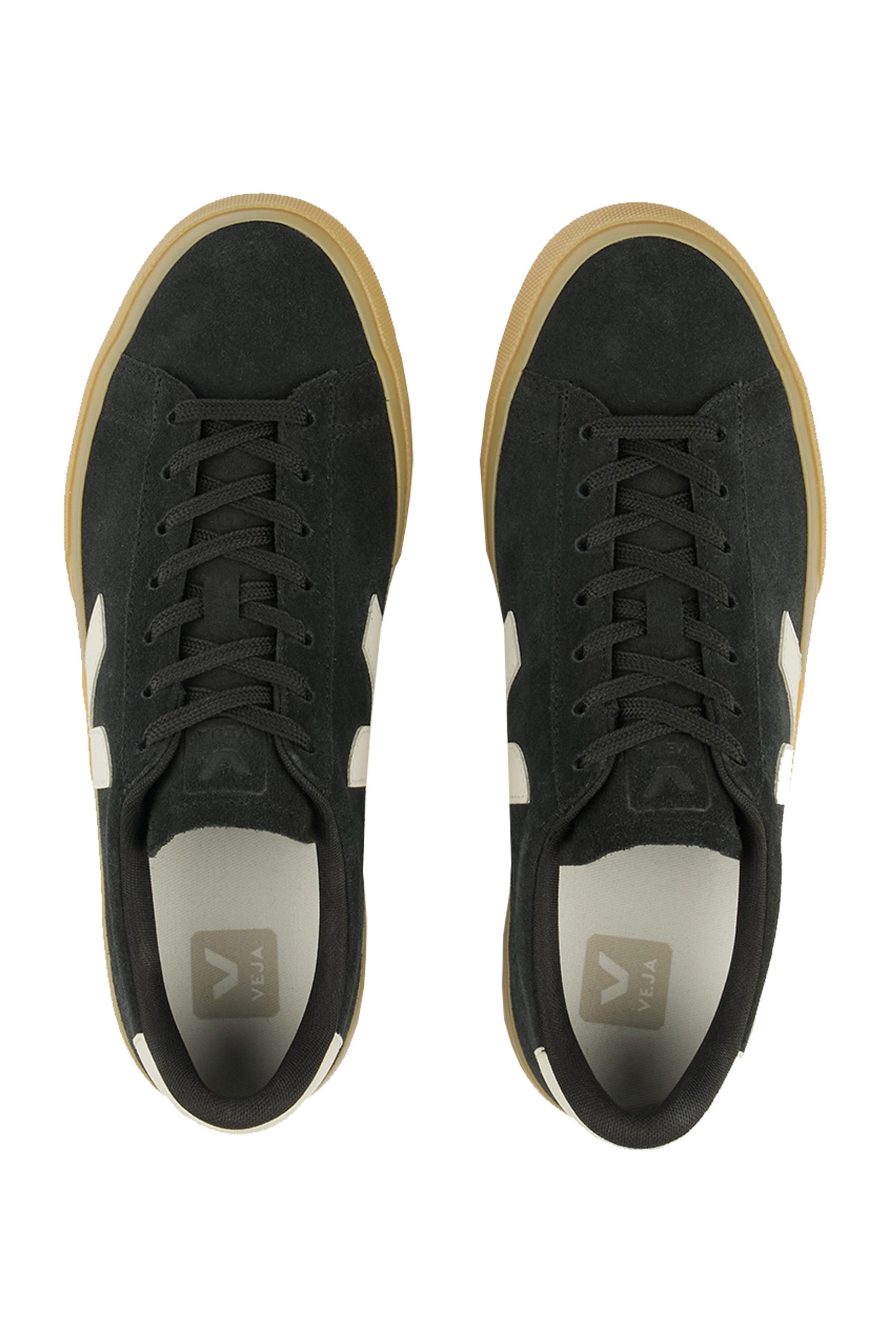 VEJA CAMPO SUEDE TRAINER BLACK/PIERRE/NATURAL Veja Michael Stewart Menswear  Trainers