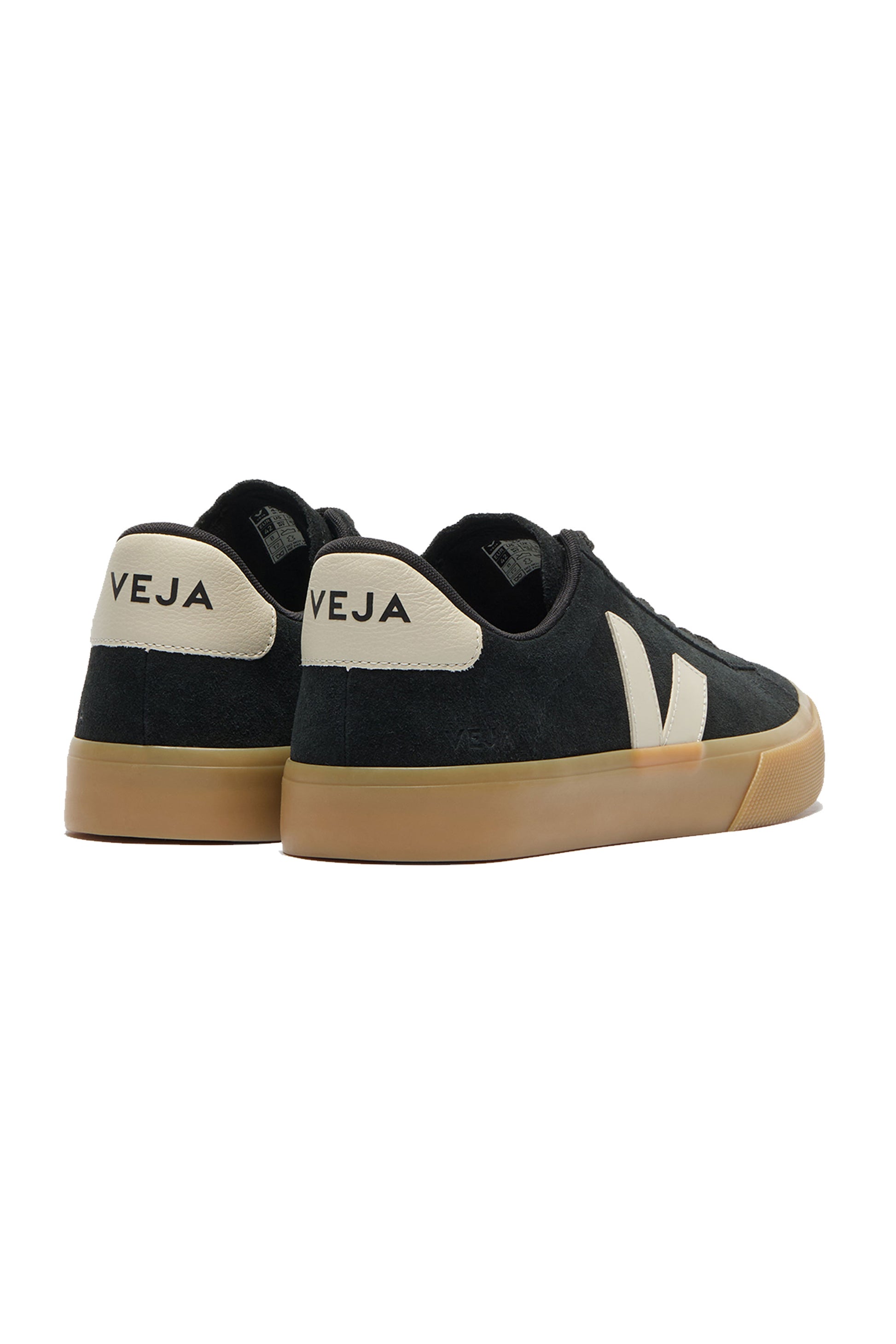 VEJA CAMPO SUEDE TRAINER BLACK/PIERRE/NATURAL Veja Michael Stewart Menswear  Trainers