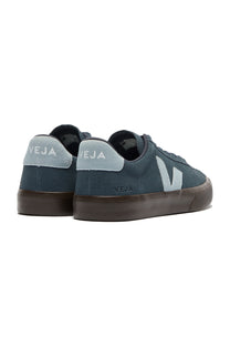 VEJA CAMPO SUEDE TRAINER NAUTICO/STEEL/EAGLE Veja Michael Stewart Menswear  Trainers