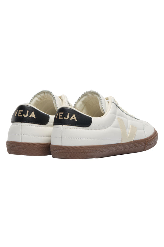 VEJA PANENKA O.T. LEATHER TRAINER WHITE/BLACK/BARK Veja Michael Stewart Menswear  Trainers