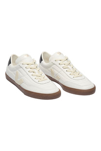 VEJA PANENKA O.T. LEATHER TRAINER WHITE/BLACK/BARK Veja Michael Stewart Menswear  Trainers