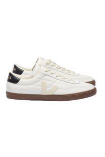 VEJA PANENKA O.T. LEATHER TRAINER WHITE/BLACK/BARK Veja Michael Stewart Menswear  Trainers