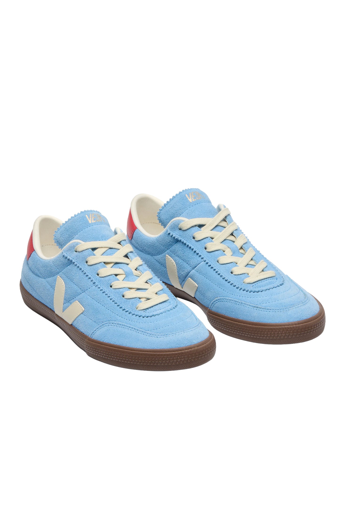 VEJA PANENKA SUEDE TRAINER AQUA/PIERRE/BARK
