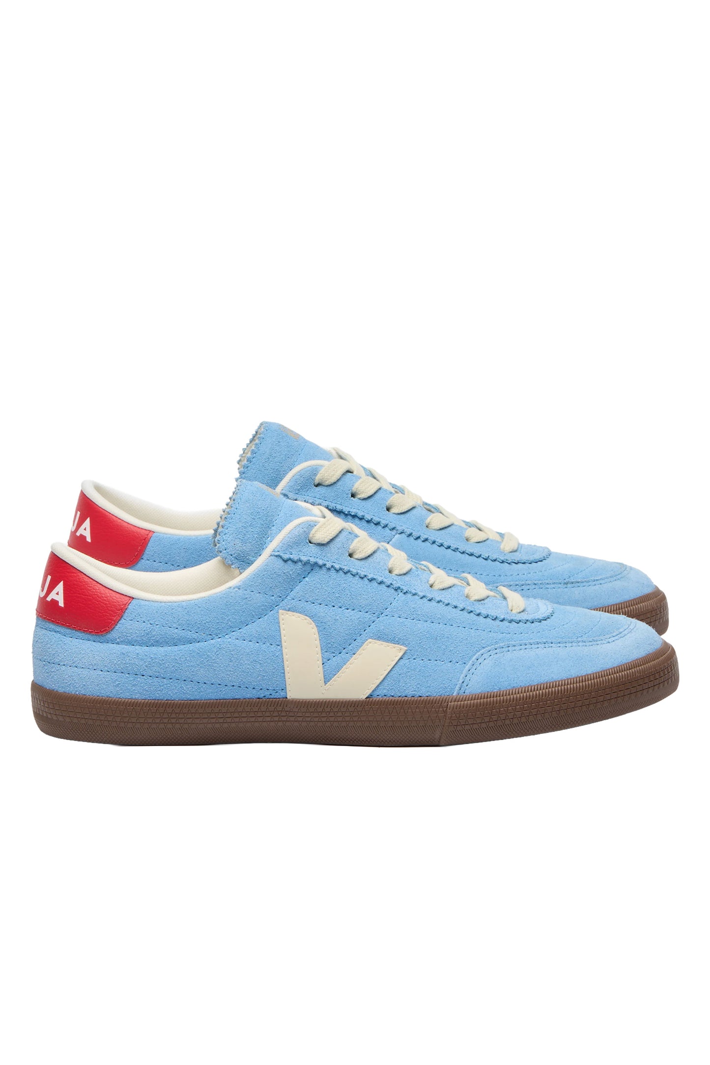VEJA PANENKA SUEDE TRAINER AQUA/PIERRE/BARK