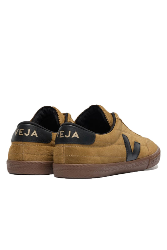 VEJA PANENKA SUEDE TRAINER TENT/BLACK/BARK
