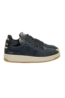 VEJA V-90 B-MESH TRAINER NAUTICO/BLACK Veja Michael Stewart Menswear  Trainers
