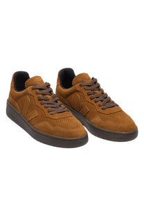 VEJA V-90 SUEDE TRAINER COGNAC/EAGLE Veja Michael Stewart Menswear  Trainers