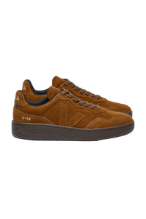 VEJA V-90 SUEDE TRAINER COGNAC/EAGLE Veja Michael Stewart Menswear  Trainers