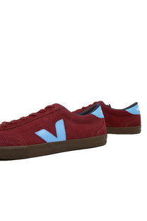 VEJA VOLLEY SUEDE TRAINER GRENAT/AQUA/EAGLE Veja