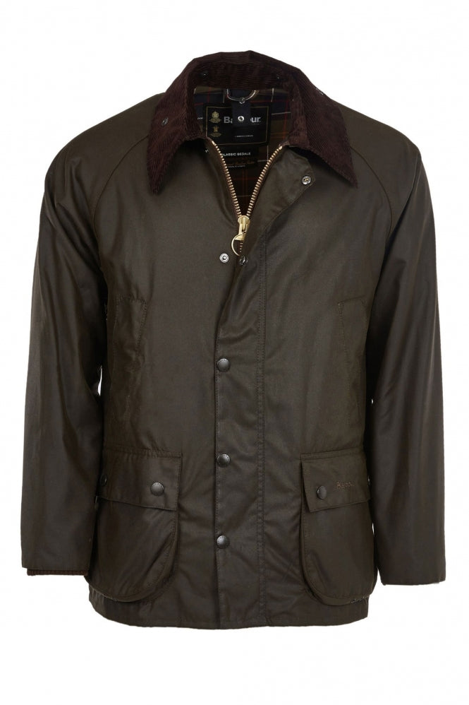 Barbour classic Bedale wax jacket in olive