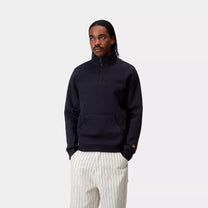 CARHARTT CHASE NECK 1/4 ZIP DARK NAVY/GOLD Carhartt