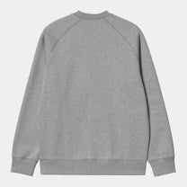 CARHARTT CHASE SWEATSHIRT GREY HEATHER/GOLD Carhartt
