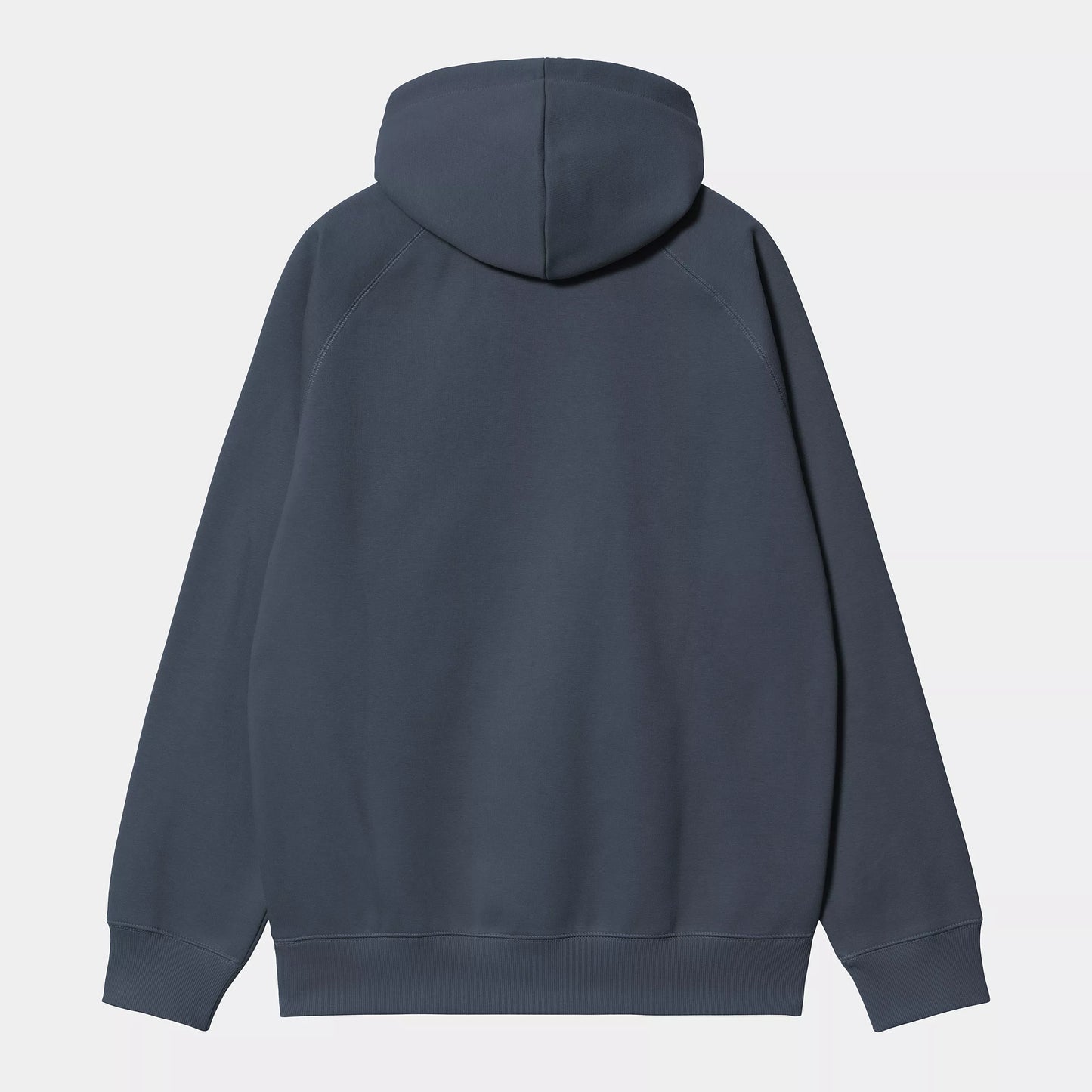 CARHARTT HOODED SWEATSHIRT DUSKY BLUE/GOLD