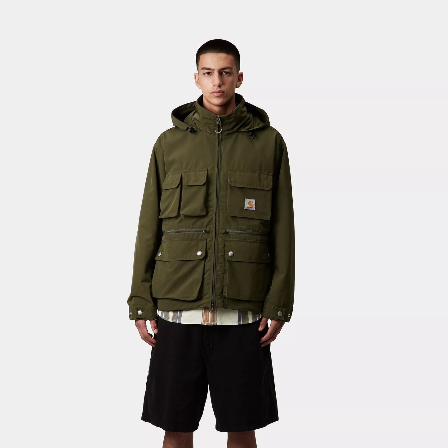CARHARTT IRWIN JACKET TURTLE GREEN