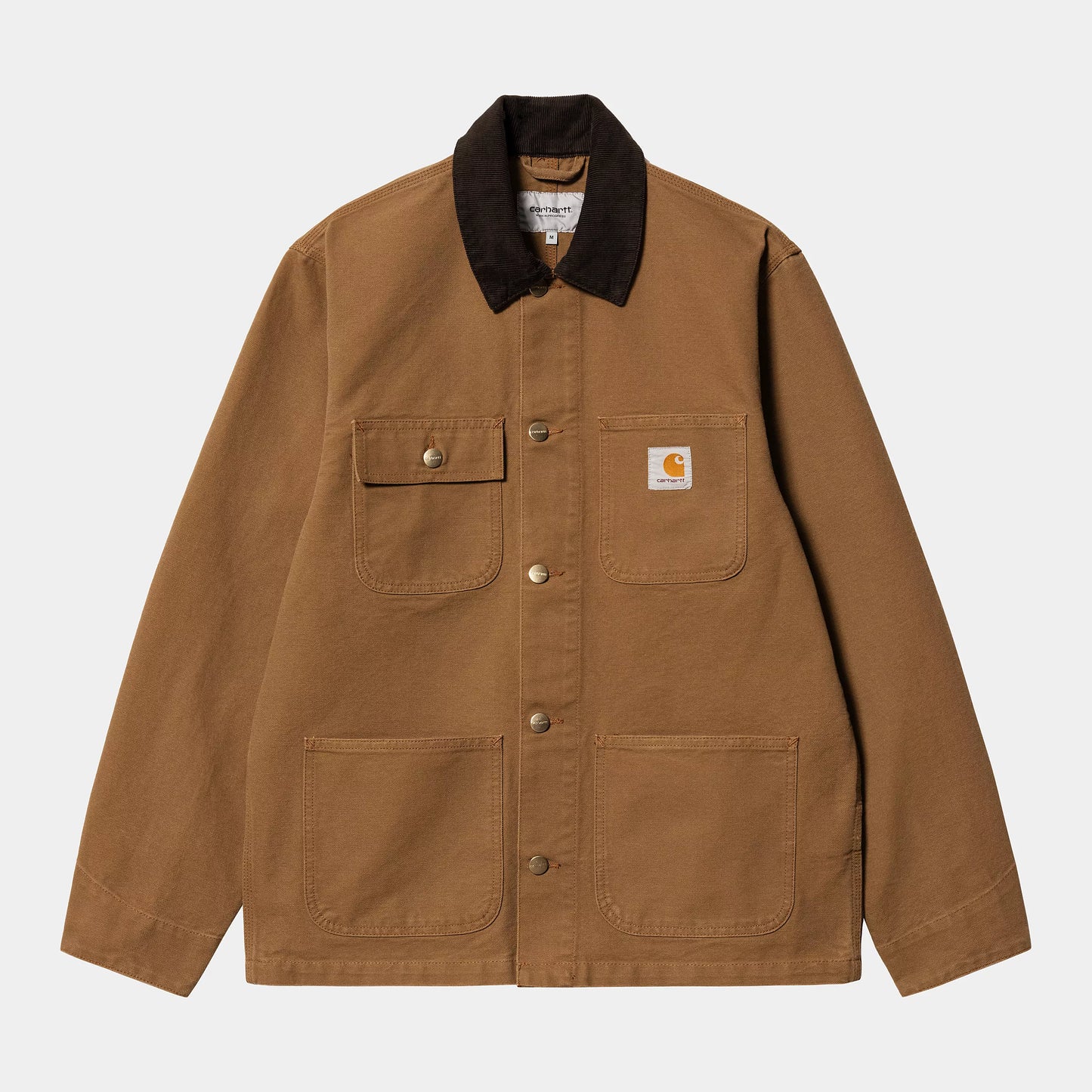 CARHARTT MICHIGAN COAT HAMILTON BROWN/TOBACCO RINSED