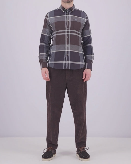 Barbour Dunoon Shirt Midnight Oak