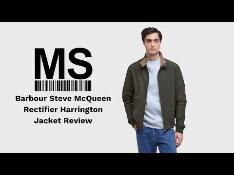 Ms Barbour Steve Mcqueen Rectifer Harrington Jacket Youtube video review