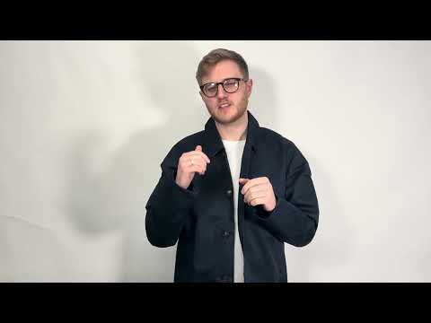Picture of a man wearing a Barbour Rokig Waterproof jacket for our Youtube video cover picture, Barbour jacket review