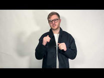 Picture of a man wearing a Barbour Rokig Waterproof jacket for our Youtube video cover picture, Barbour jacket review