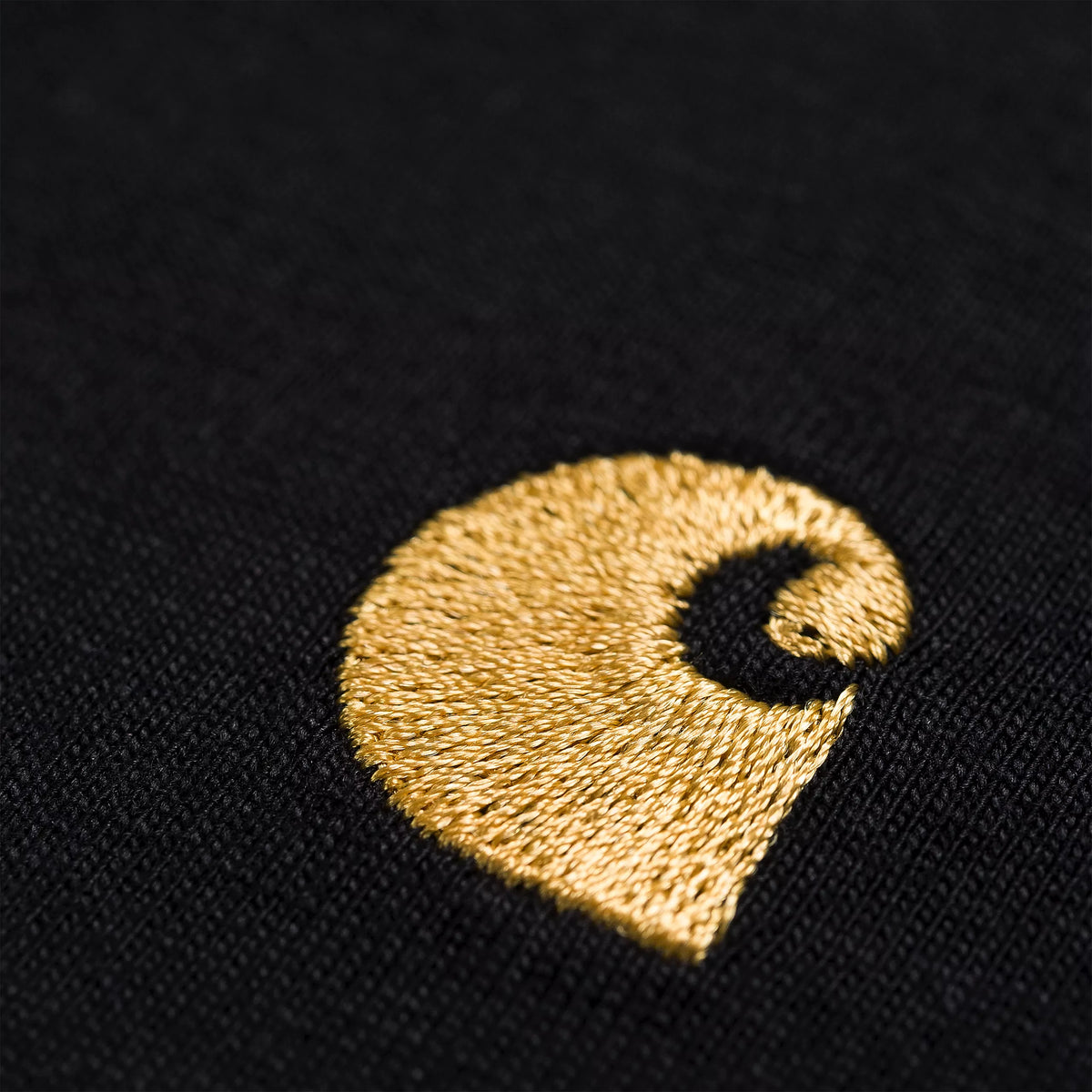 CARHARTT S/S CHASE T-SHIRT BLACK/GOLD Carhartt