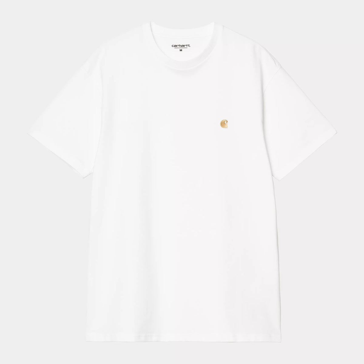 CARHARTT S/S CHASE T-SHIRT WHITE/GOLD Carhartt