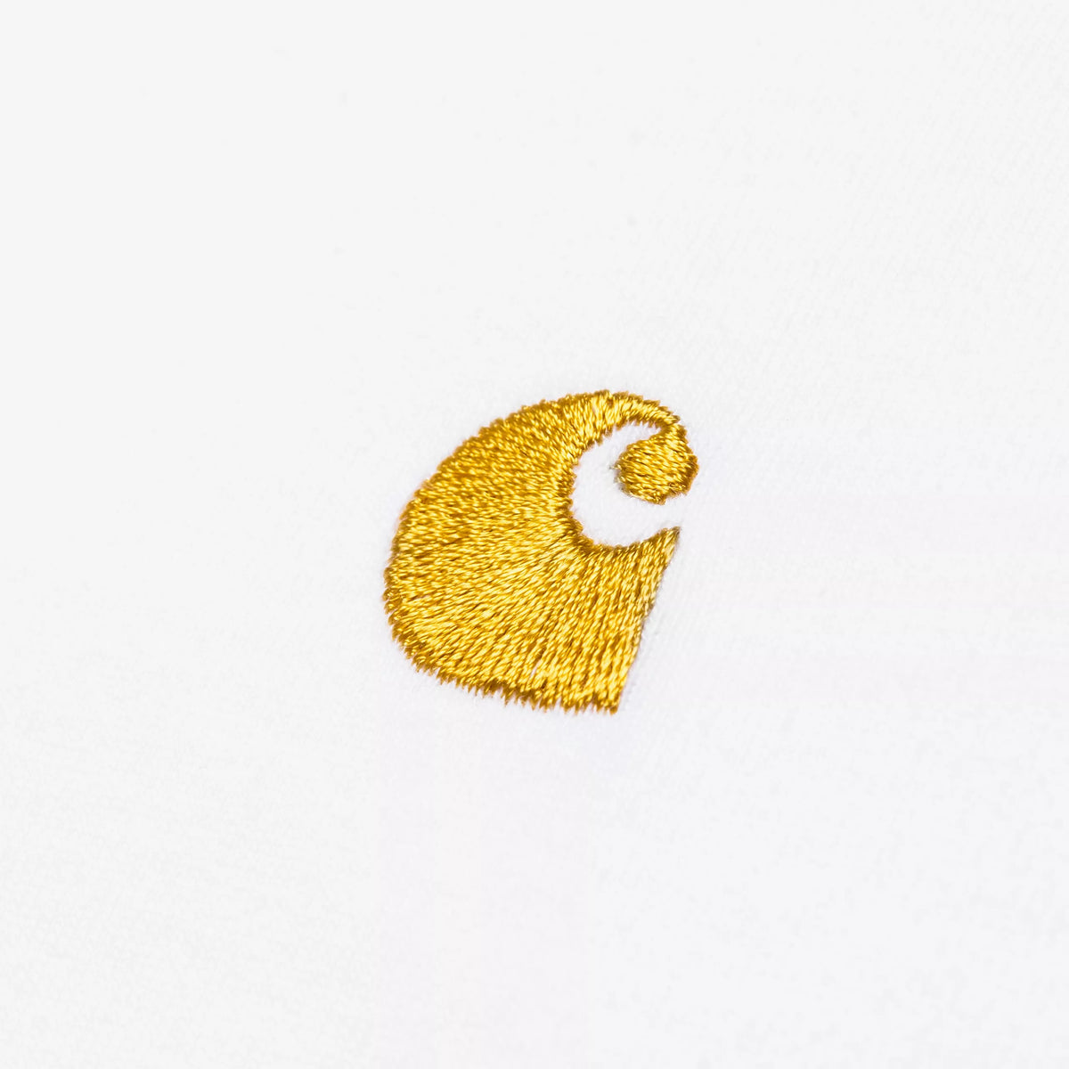 CARHARTT S/S CHASE T-SHIRT WHITE/GOLD Carhartt