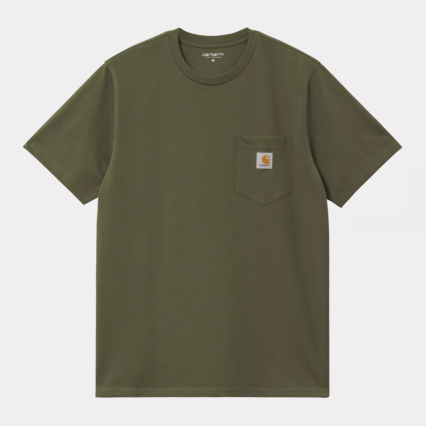 CARHARTT S/S POCKET T-SHIRT DOLLAR GREEN