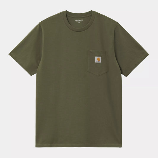 CARHARTT S/S POCKET T-SHIRT DOLLAR GREEN