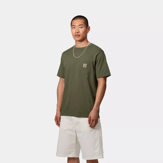CARHARTT S/S POCKET T-SHIRT DOLLAR GREEN