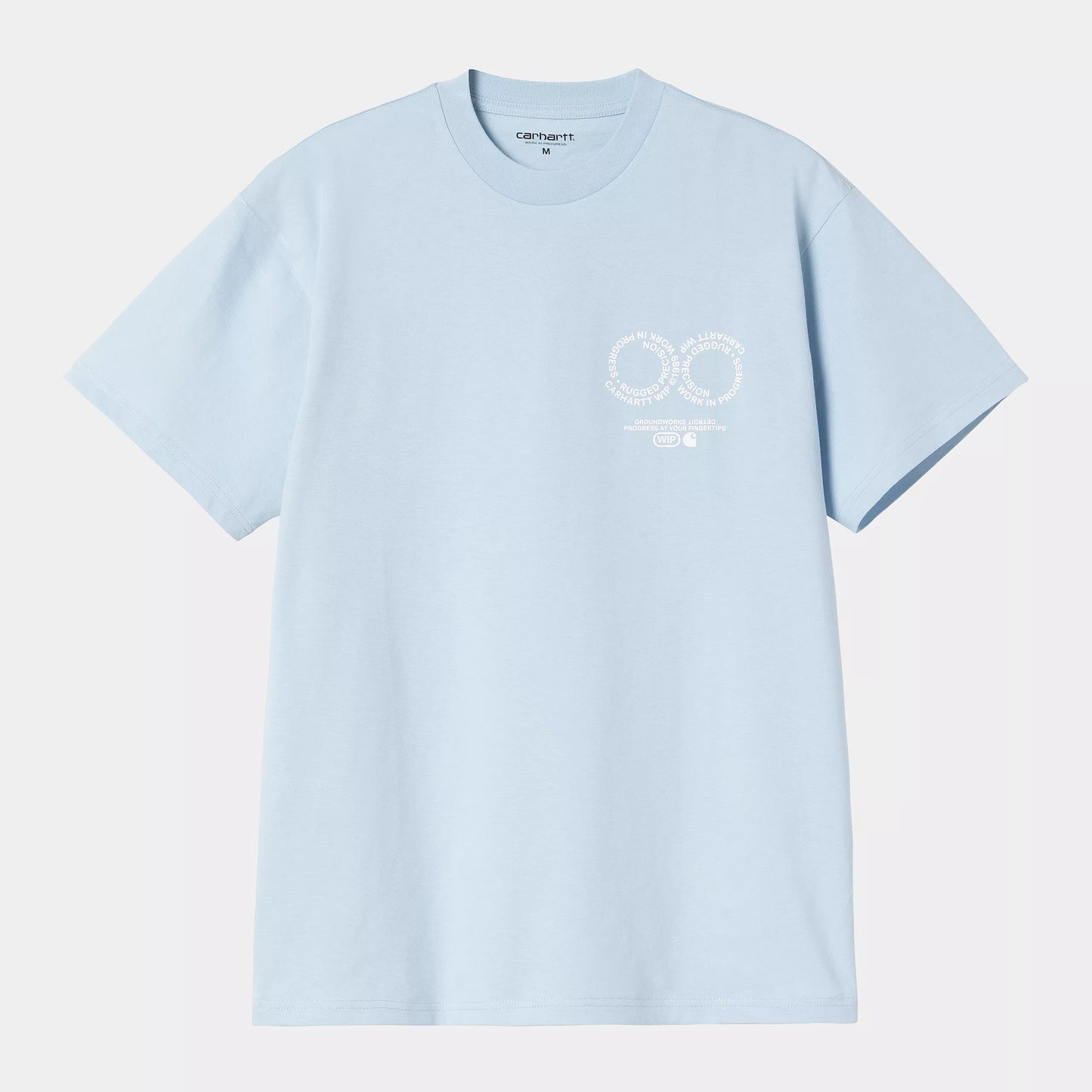 CARHARTT S/S ROTATION T-SHIRT AIR SKY/WHITE