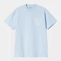 CARHARTT S/S ROTATION T-SHIRT AIR SKY/WHITE Carhartt