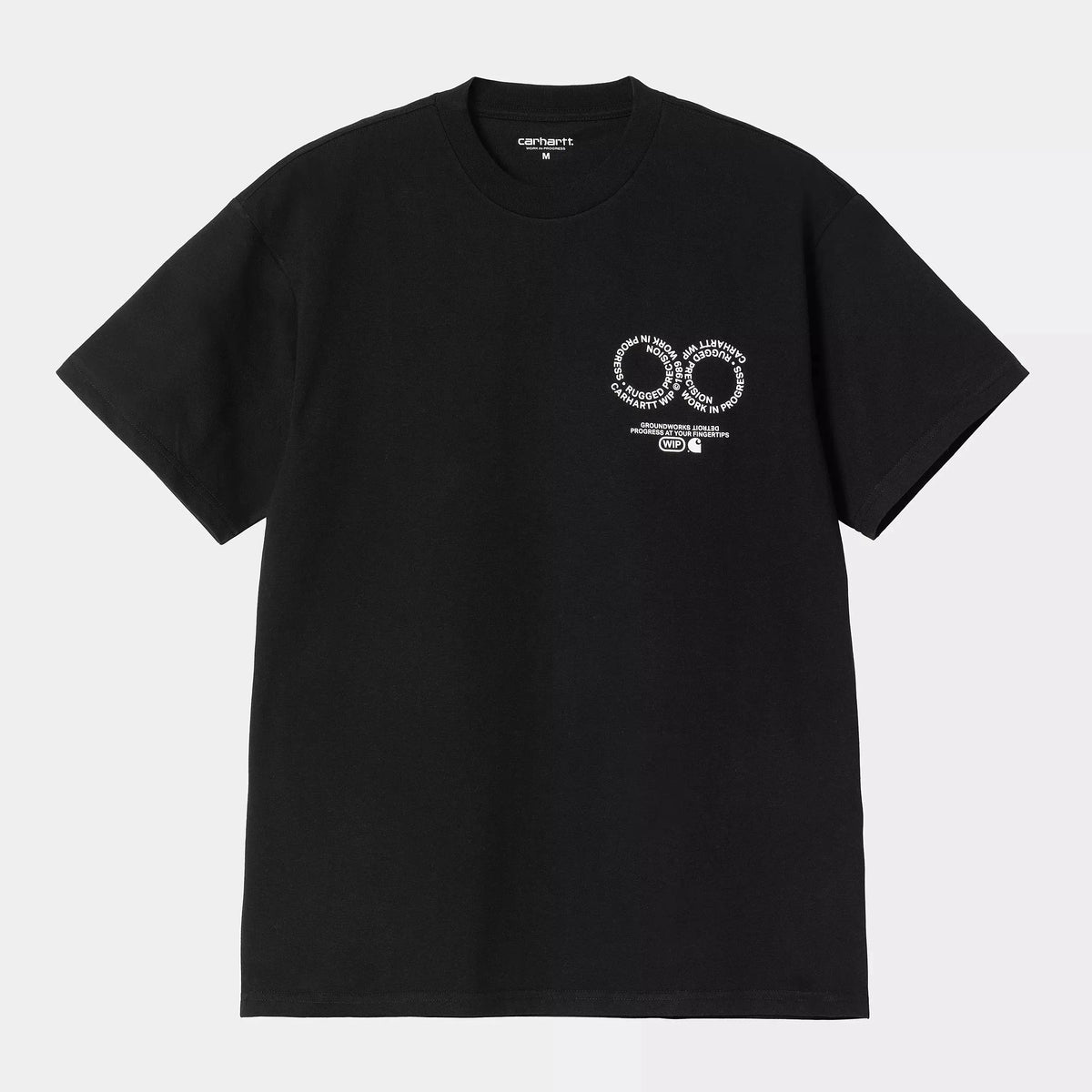 CARHARTT S/S ROTATION T-SHIRT BLACK/WHITE Carhartt